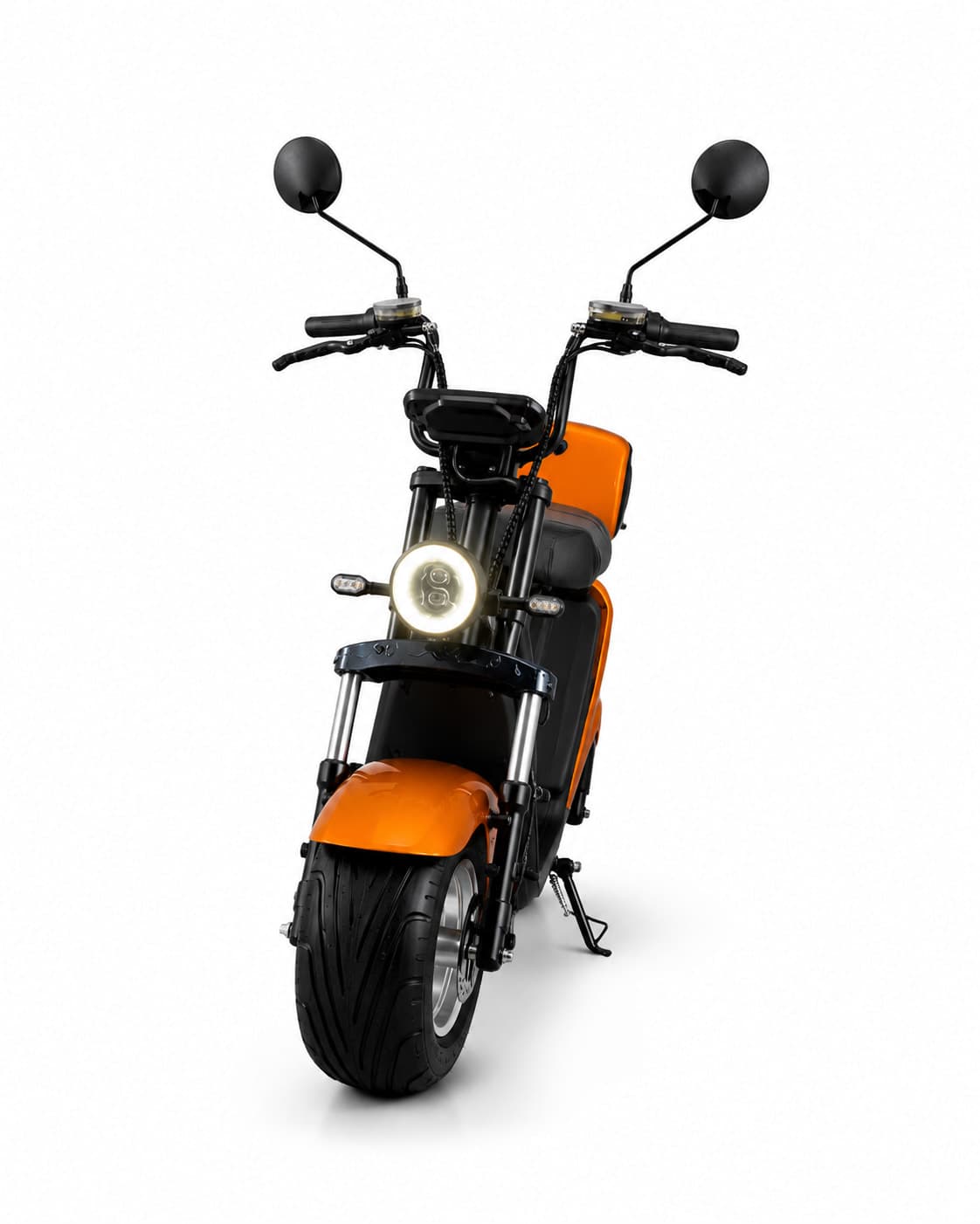Citycoco Slim laranja, vista de frente
