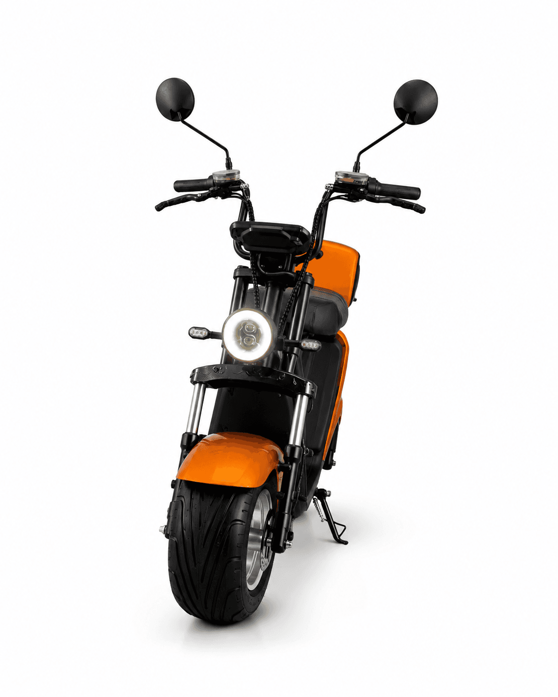 Citycoco Slim laranja, vista de frente